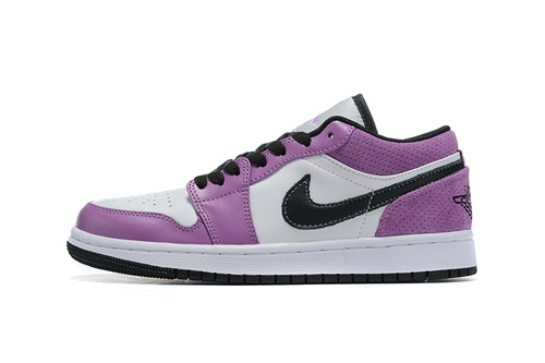 Air Jordan 1 Low in White and Purple 36-40-ece6c6fc